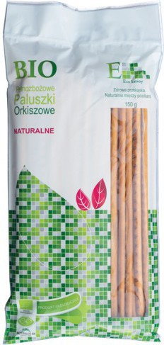 Envoy PALUSZKI BIO - PALUSZKI ORKISZOWE PEŁNOZIARNISTE NATURALNE BIO 150g - ENVO