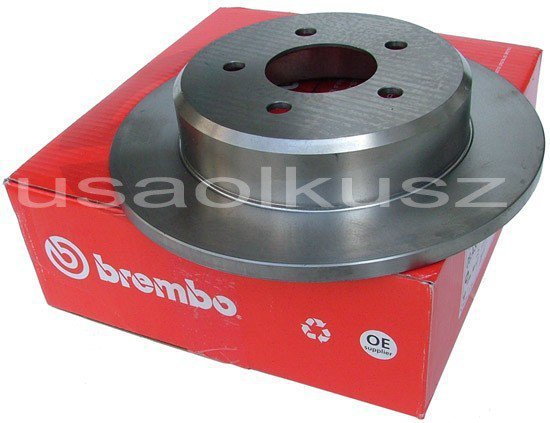 BREMBO Tylna tarcza hamulcowa Plymouth Voyager