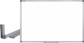 AMEX Tablica magnetyczna suchościeralna (rama aluminiowa) classic z półką 120x90