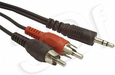 Gembird KABEL MINIJACK-2XRCA (CHINCH) męskie - męskie10 (N1-2,5L)