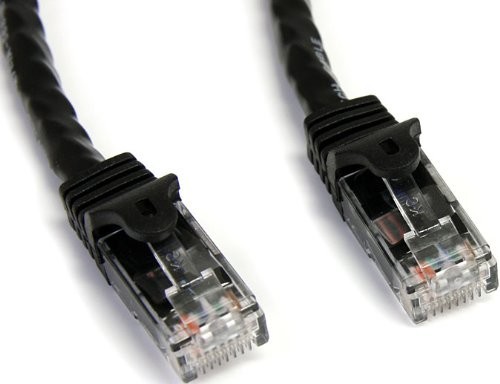 STARTECH.COM 15 ft Snagless Startech Cat6 UTP Patchkabel, ETL-Verified, czarna, spig9, czarny N6PATCH75BK