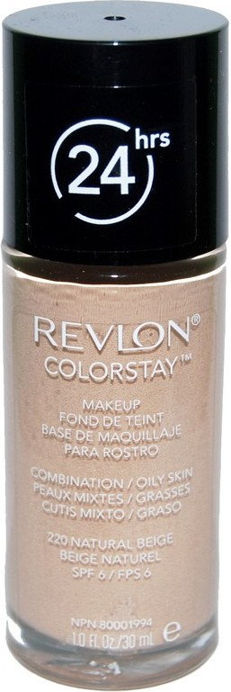 Revlon ColorStay Podkład cera mieszana i tłusta SPF 6, 220 Natural Beige