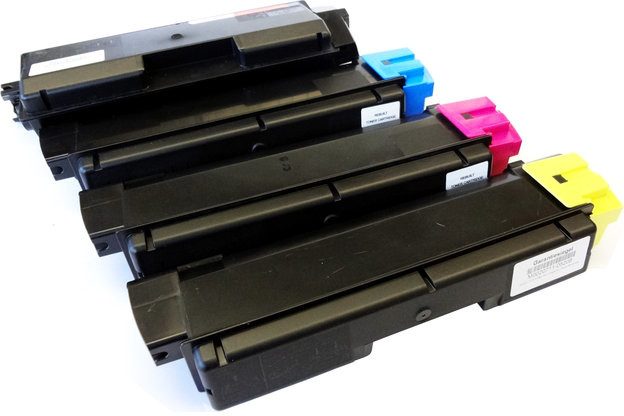 DobreTonery.PL Komplet tonerów zamienników DT5135KPLK do Kyocera-Mita TASKalfa 265 265ci 266 266ci pasuje zamiast Kyocera-Mita TK5135K TK5135C TK5135M TK5135Y CMYK 5000 stron