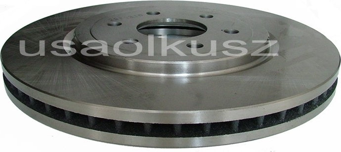 ABS Przednia wentylowana tarcza hamulcowa 320mm Nissan Navara 2005-2012 17