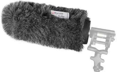 Rycote 033052 ochrona przed wiatrem na mikrofon, standardowy otwór, miękkie, 18 cm 033052