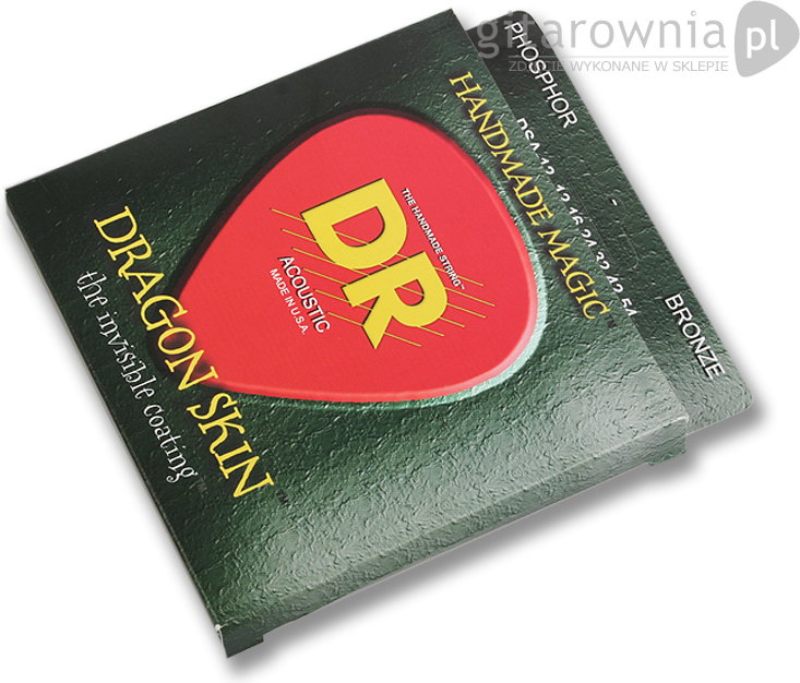 DR Strings DSA12 agon Skin struny do gitary akustycznej 12-54