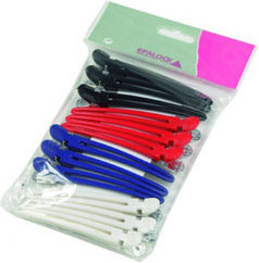 Efalock Combi Clip klipsy fryzjerskie 10cm, 12 sztuk