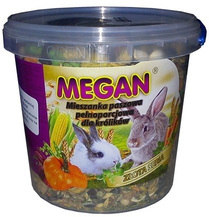 Megan Natura-Lny Pokarm Dla Królików 1L