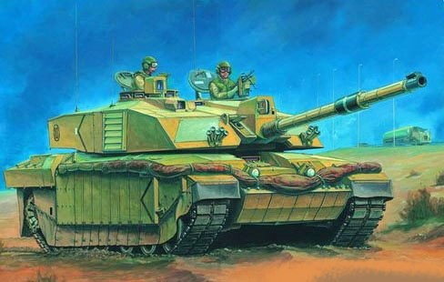 Trumpeter British Challenger 2 MBT 00323