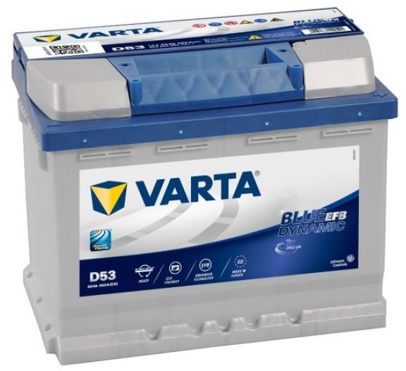Varta Blue Dynamic EFB D53 12V 60 Ah / 560 A P+