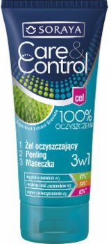 Soraya C&C 3 W 1 ŻEL OCZYSZCZAJĄCY - PEELING - MASECZKA 150ml