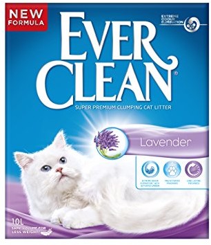 Ever Clean Katzenstreu, Lavendelduft, 10 L
