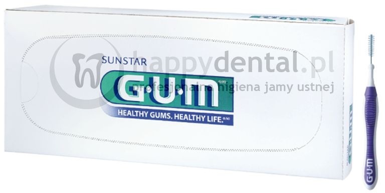 GUM Butler Sunstar Trav-Ler (1512) 36szt. - szczoteczek międzyzębowych 1.2mm (fi