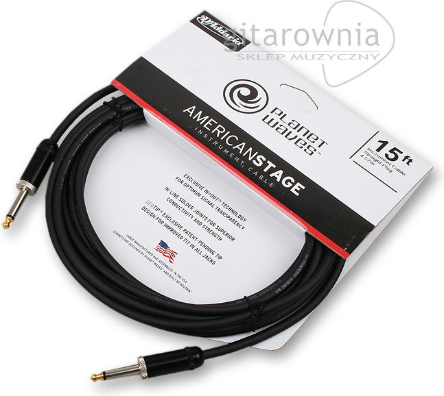 Planet Waves przewód / kabel instrumentalny 4,5m AMSG-15 PWAMSG15