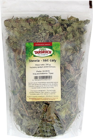 Targroch 250g Stewia liść cały