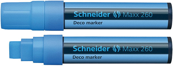 Schneider marker kredowy Maxx 260 Deco, 5-15 mm, jasnoniebieski SR126010