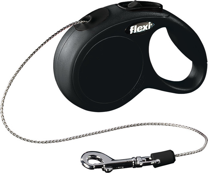 Flexi Smycz New Classic CORD rozm XS kolor czarny
