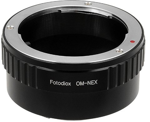 Fotodiox LENS Mount Adapter, OM ZUIKO Lens to Sony NEX E-Mount Mirrorless camera AS Sony Alpha a7, a7ii wyszukiwania, NEX-7 i NEX-5 OM-NEX