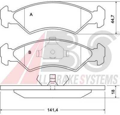 A.B.S. ALL BRAKE SYSTEMS BV.) 36707