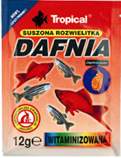 Tropical Dafnia witaminizowana suszony pokarm dla ryb 12g