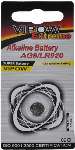 Vipow Bateria EXTREME AG6 1szt/blist.