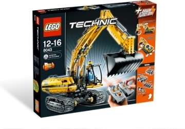 LEGO Zmotoryzowana koparka 8043