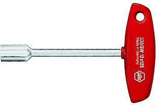 Wiha wkrętak nasadkowy 01007 10 mm Długość klingi: 125 mm stal chromowo-wanadowa