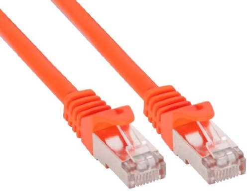 InLine 72514o SF/UTP Patch cable (1,5 m) Pomarańczowy 4043718123582