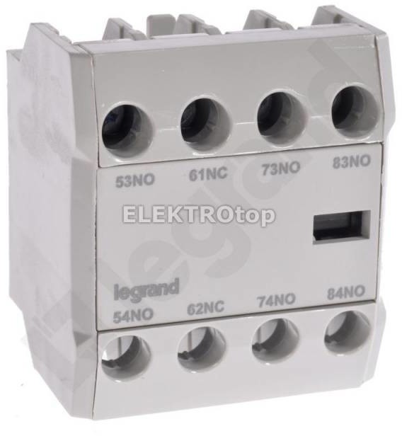 Legrand STYKI POM. FRONT. CTX3 3P (9-150A) / 4P (40-135A) 3NO1NC 416854