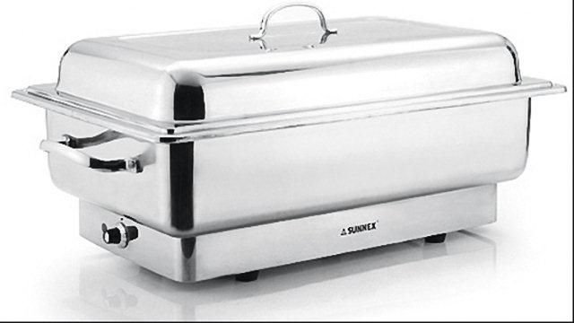 Hendi Podgrzewacz elektryczny Profi Line GN 1/1 - 615 x 355 x 280 (h) mm, 9 l, 1000W/230V 204900