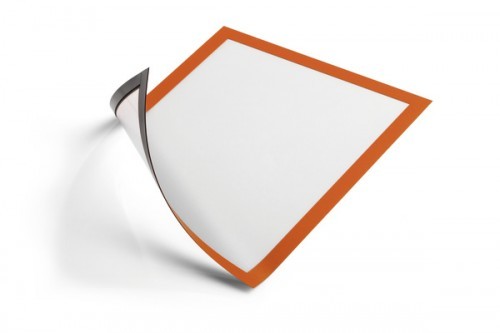 DURABLE Ramka Magnetyczna DURABLE DURAFRAME Pomarańczowa A4 5 Szt.