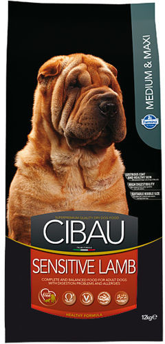 Farmina Cibau Sensitive Lamb Adult Medium&Maxi 12 kg