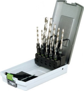 FESTOOL Kaseta z wiertłami HSS D3-10 CE/10 495128