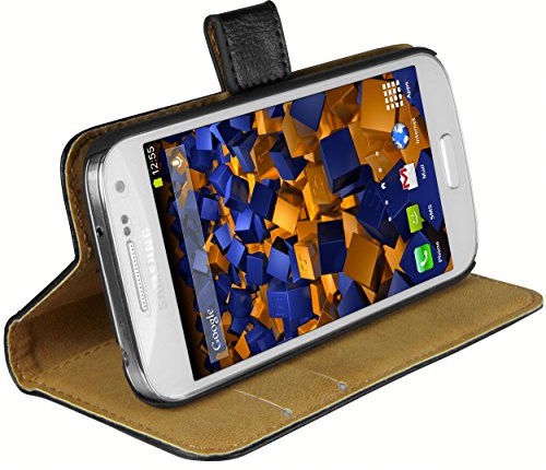 Mumbi torba w stylu książki na Samsung, Galaxy S4 Mini, czarny