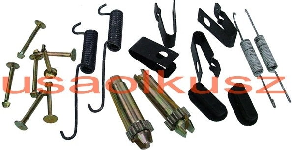 BetterBrakeParts Sprężynki szczęk hamulca postojowego zestaw montażowy Jeep Wran