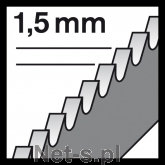 Bosch brzeszczot T118EOF 5szt. 2608634237