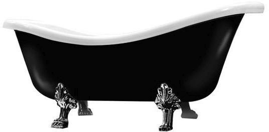 Galassia Ethos 170x80 biała/czarna 8497CR