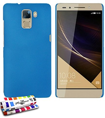 Huawei Smukła twarda etui ochronne Honor 7 [LE Pearls Premium] [Laguna Niebieski] muzzano + PDA i ściereczka z mikrofazy muzzano gratis Das ultimative, eleganckie i trwałe etui ochronne etui na