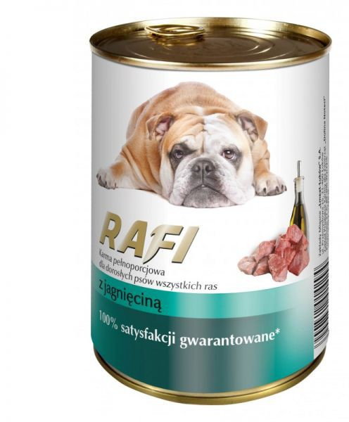 Dolina Noteci Karma dla psów z jagnięciną Rafi 400g