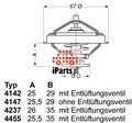 Wahler Termostat ukadu chodzenia 4237.80D