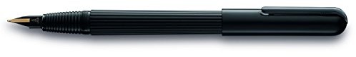 Lamy 1227935 fountain Pen B złota 092 imporium BLKBLK, czarny/złoty 1227935