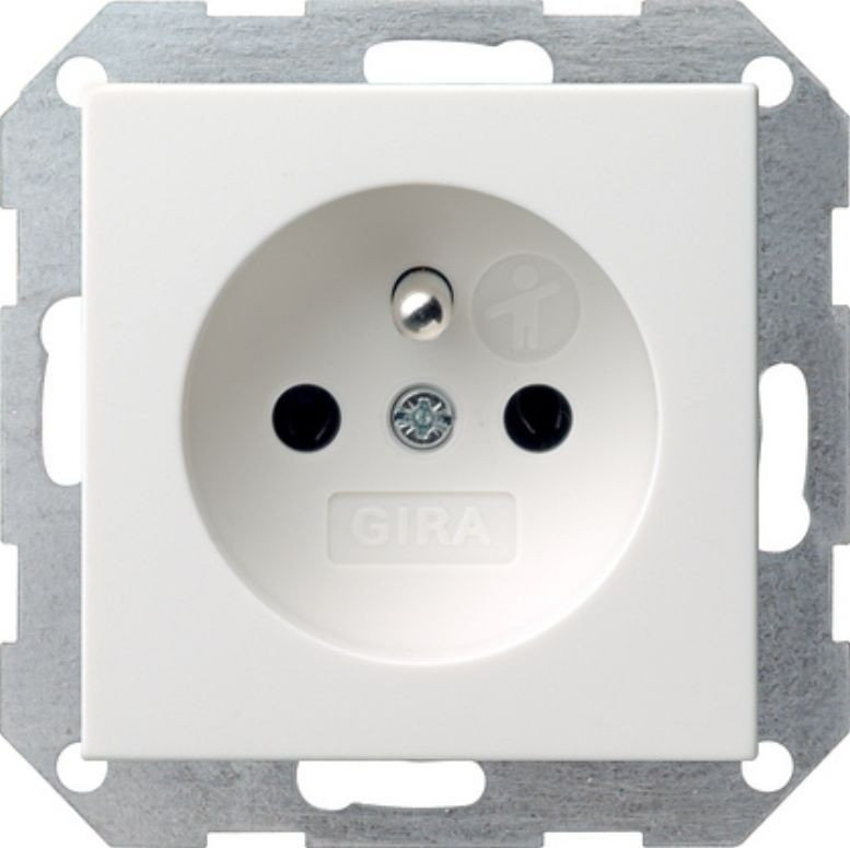 Gira 011 01135982 Gniazdo wtykowe System 55 z bolcem ochronnym 16 A 250 V z