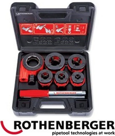 ROTHENBERGER ręczna z grzechotką SUPER CUT - Sets O 3/8-1/2-3/4-1-11 (70790X)