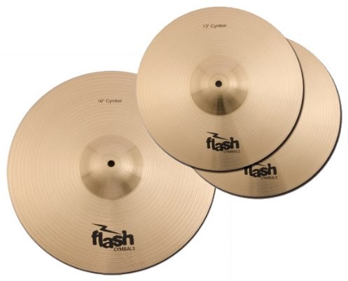 Platin Flash Impact Series zestaw (drum Cymbals pełnej miednicy, durchsetzungsfaehiger Sound) 00023782