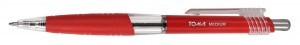 TOMA Długopis automatyczny Czerwony TO-038 22