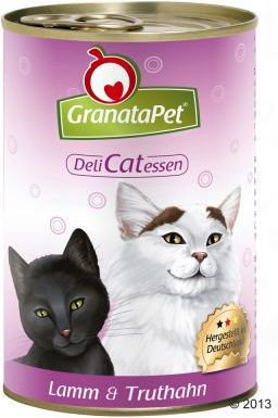 GranataPet DeliCatessen, 6 x 400g - Kaczka z drobiem