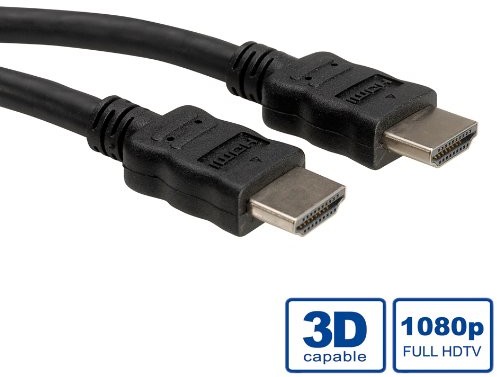 Rotronic ROLINE HDMI High Speed Cable + Ethernet, M/M 15m kabel audio/video 11045548