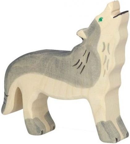 Holztiger Drewniany wilk 80109