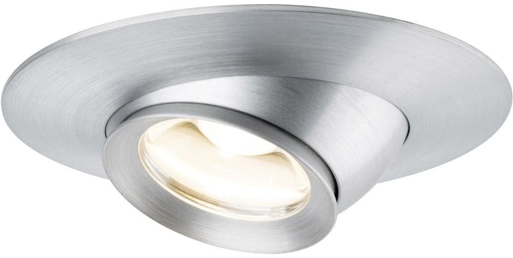 Paulmann 93579, 2700 K, aluminiowy (szczotkowany)