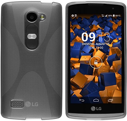 Mumbi etui ochronne pokrowiec na LG Leon przezroczysty czarnym